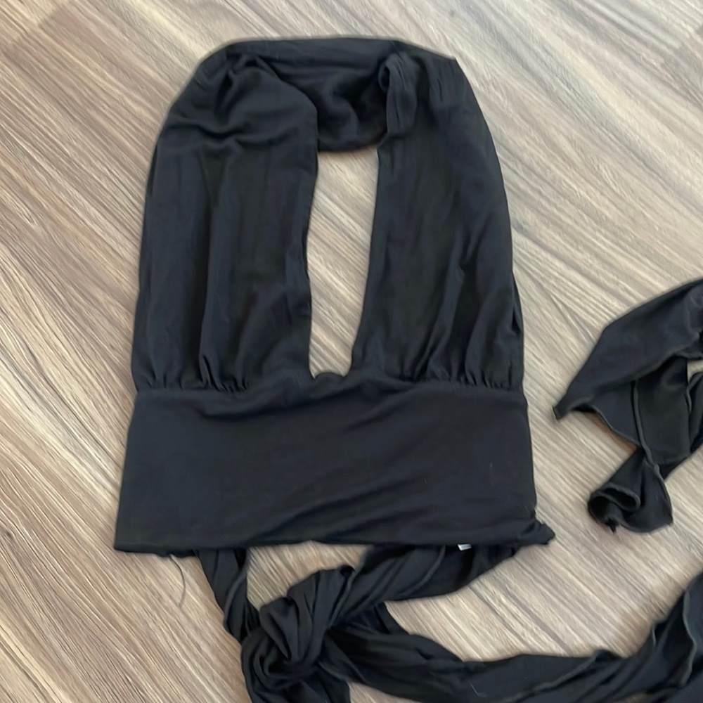 Black Crop Top